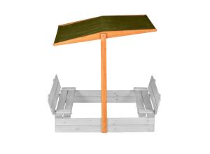 Daszek do piaskownicy impregnowany 120 cm