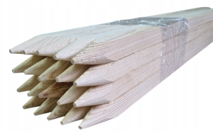 Tyczka podpórka drzewek roślin pomidorów 22 x 22 - 120 cm - 20 sztuk